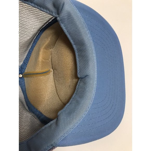 Vintage Seattle Washington Tourist Blue Snapback Hat - Picture 7 of 8